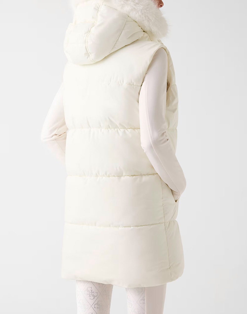 GUESS KATRINA SKI HOODY VEST GEACA DE DAMA