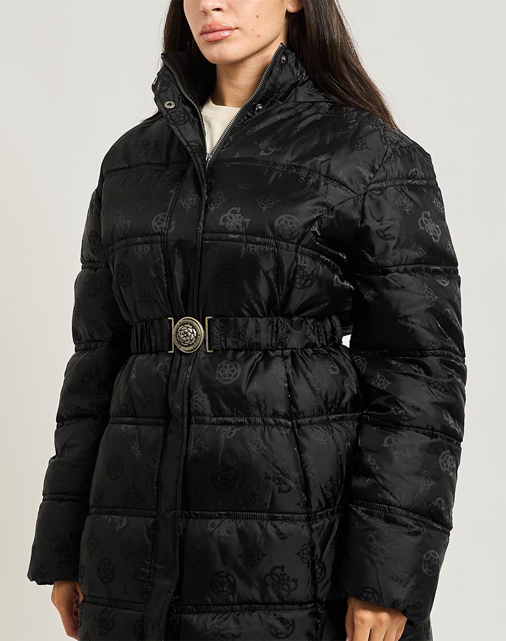 GUESS IMMA LOGO MIDI PUFFER GEACA DE DAMA