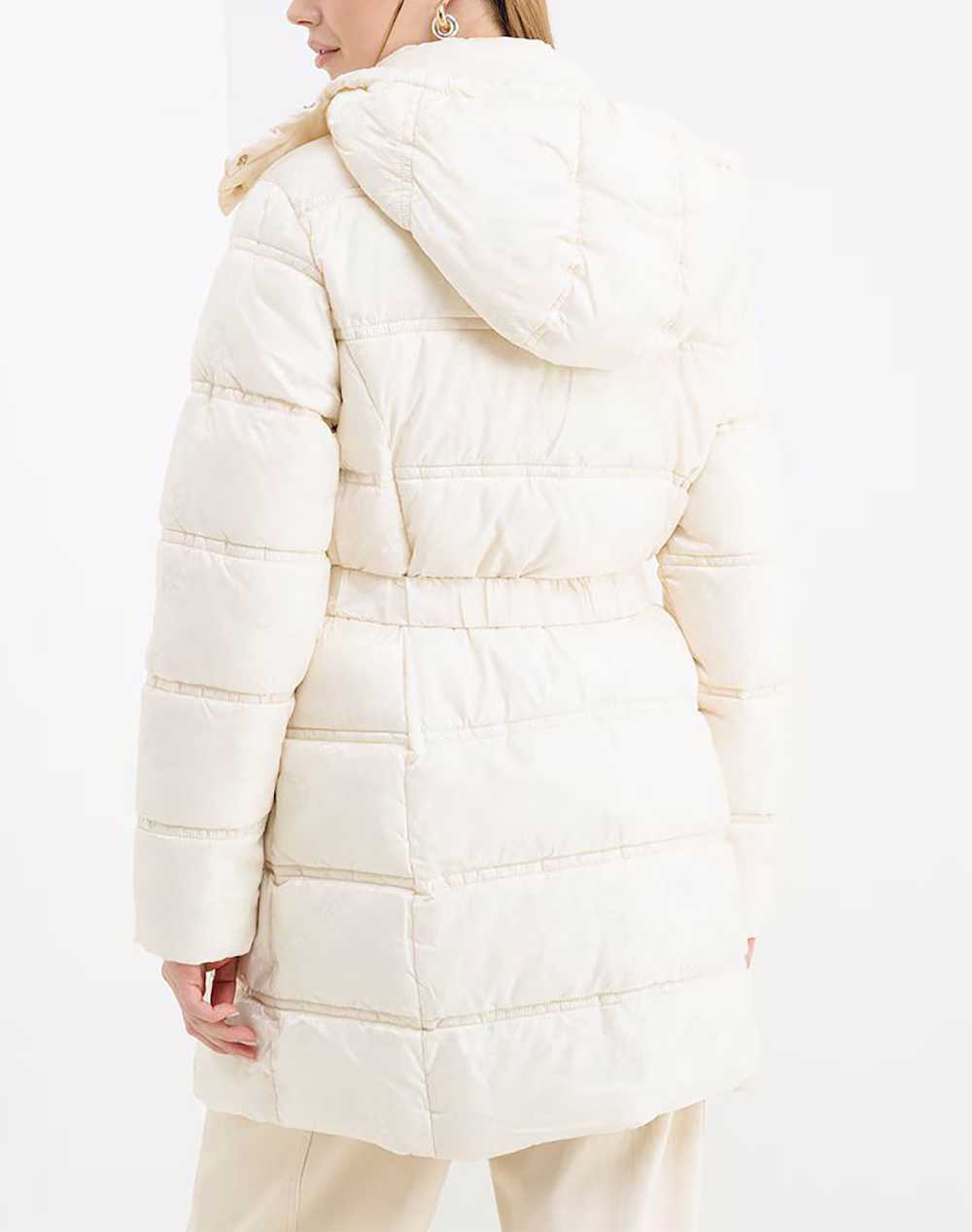 GUESS IMMA LOGO MIDI PUFFER GEACA DE DAMA