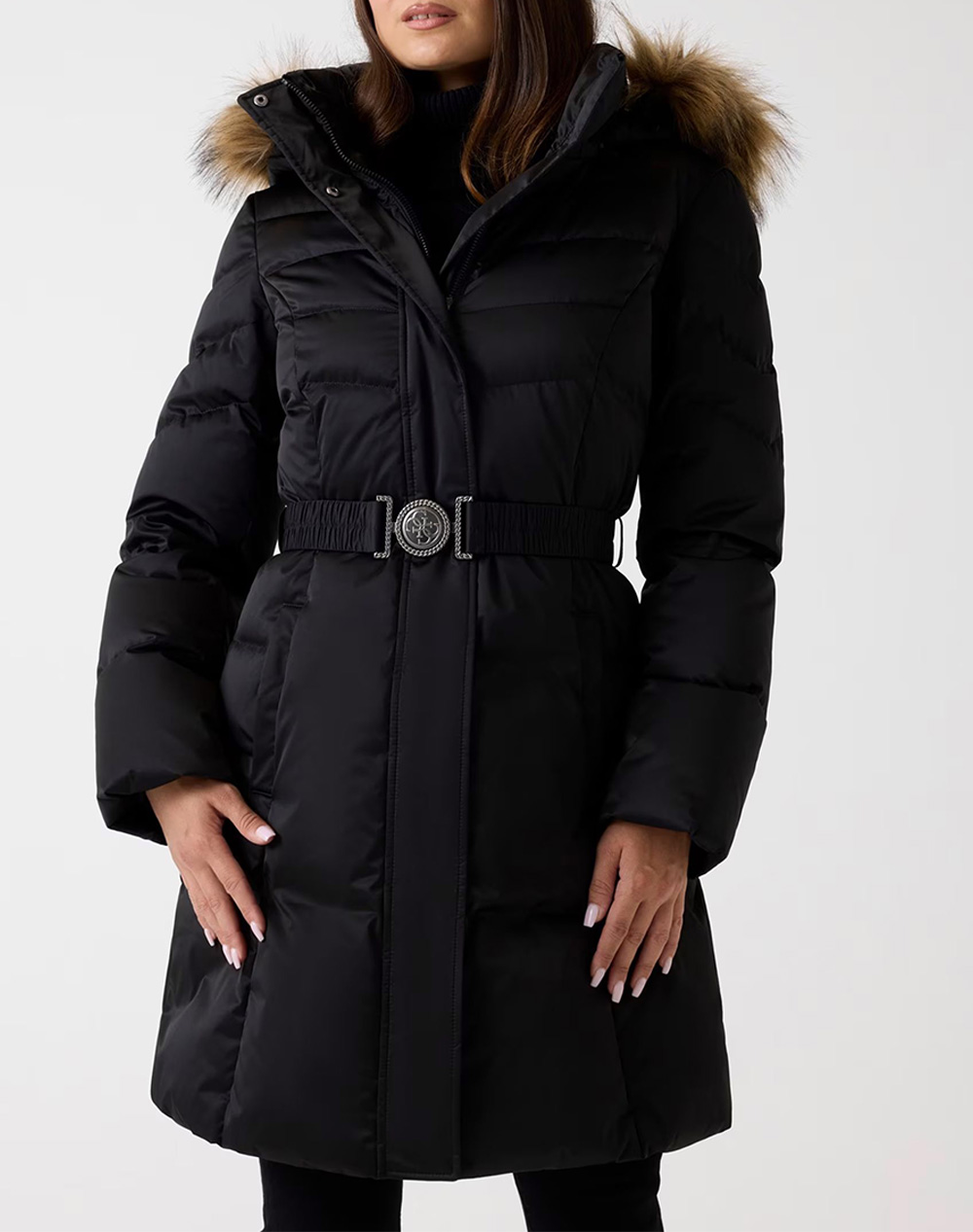GUESS MARINA MEDIUM REAL DOWN GEACA DE DAMA