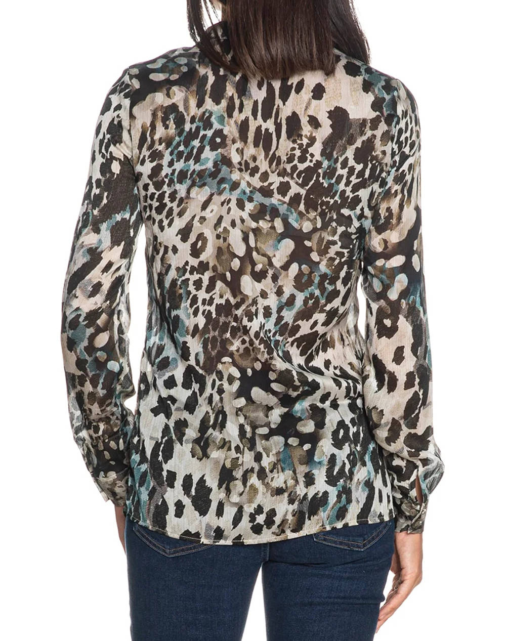 GUESS LS CLOUIS SHIRT CAMASA DE DAMA