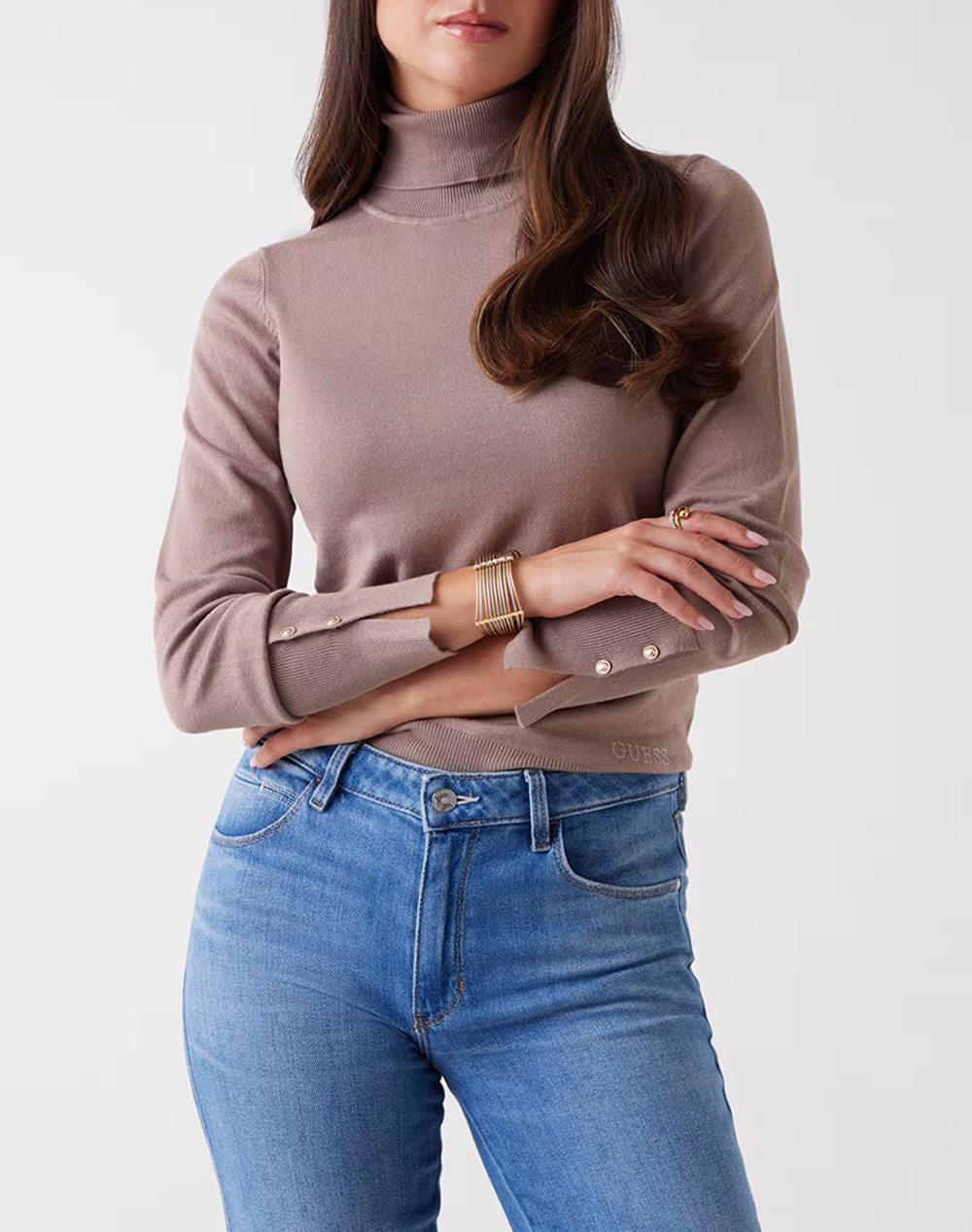 GUESS PAULE TN LS SWEATER TRICOTAT DE DAMA