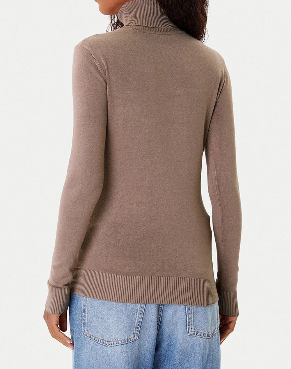 GUESS LS TN MELANIE TRIANGLE LOGO SW TRICOTAT DE DAMA