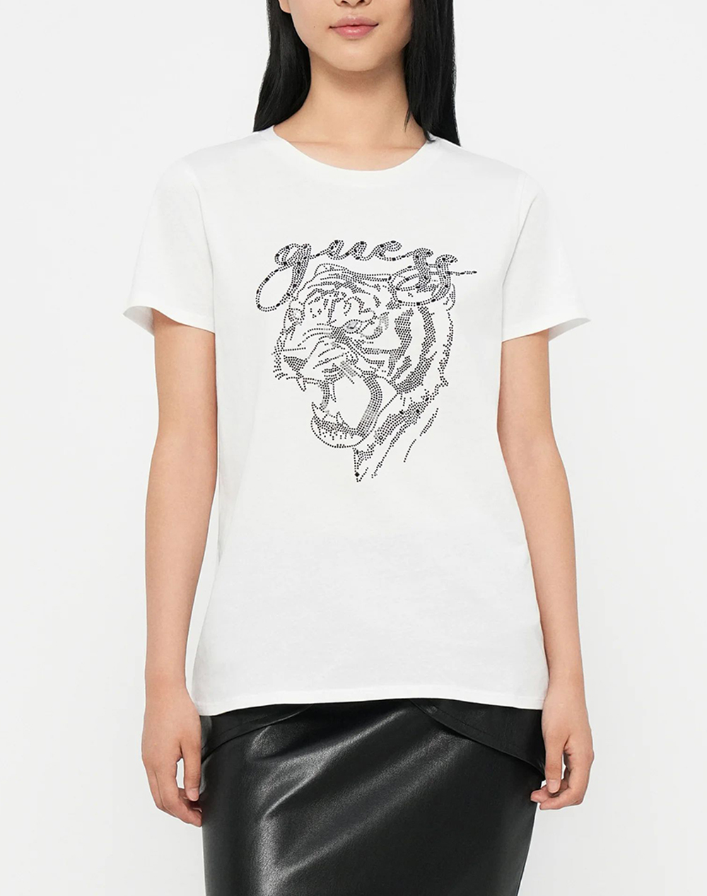 GUESS SS GUESS TIGER FACE EASY TEE BLUZA DE DAMA