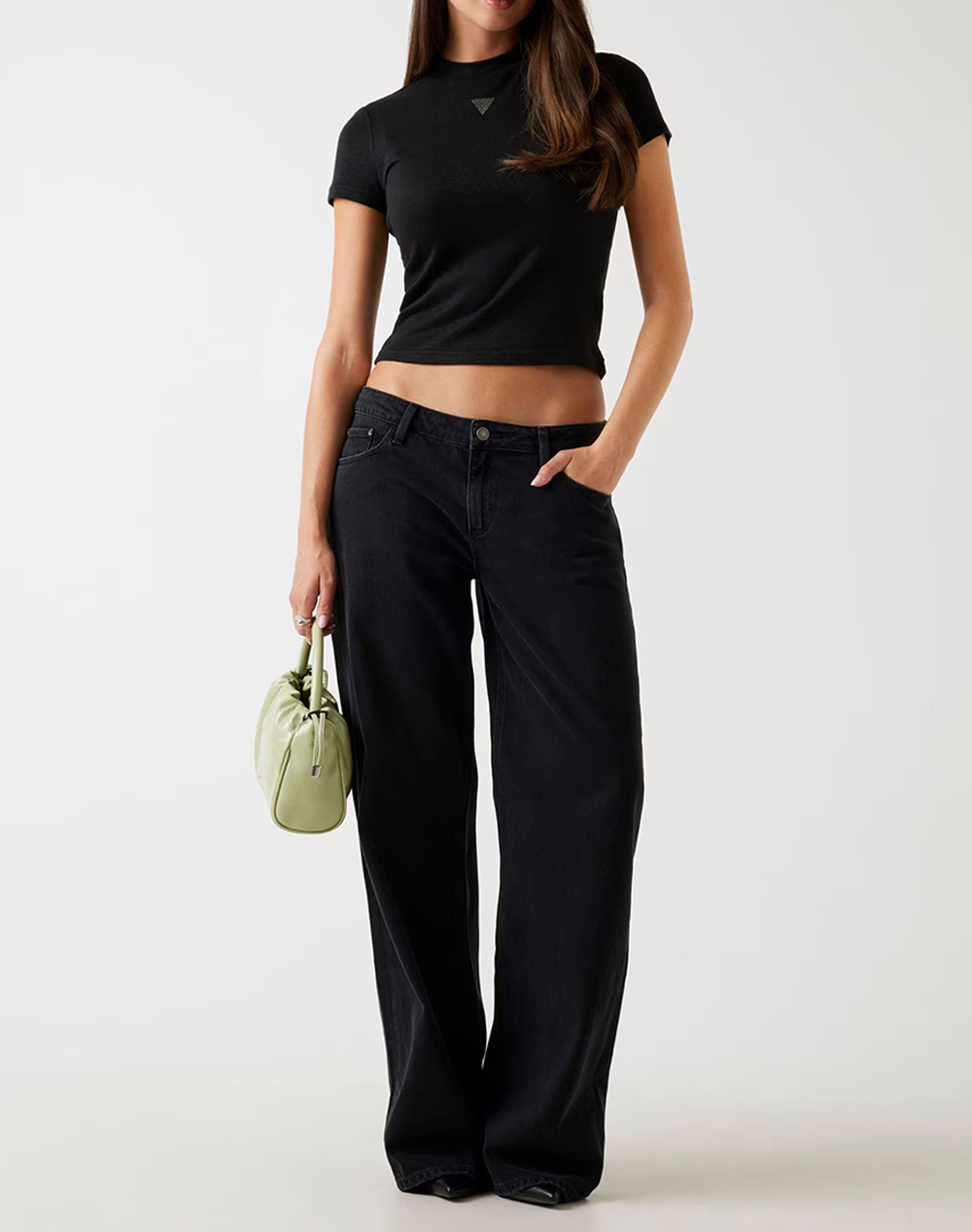 GUESS SS ANITA MOCK NK TOP BLUZA DE DAMA