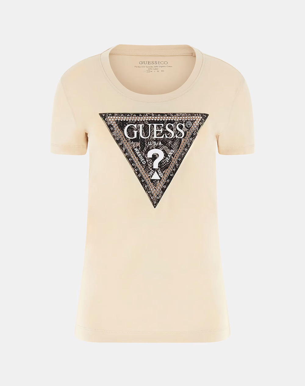 GUESS SS CN TRIANGLE PYTHON TEE BLUZA DE DAMA