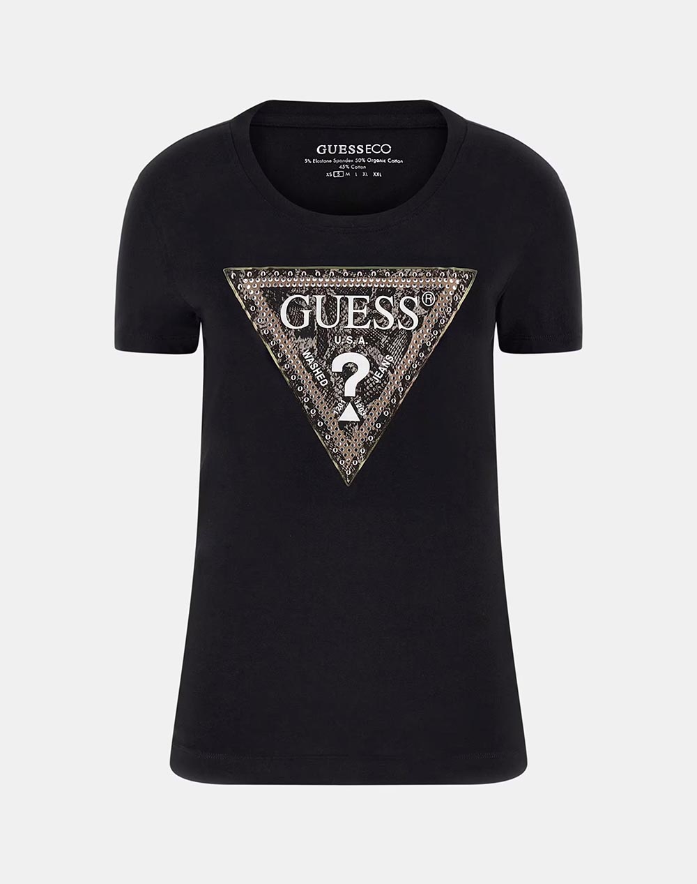 GUESS SS CN TRIANGLE PYTHON TEE BLUZA DE DAMA