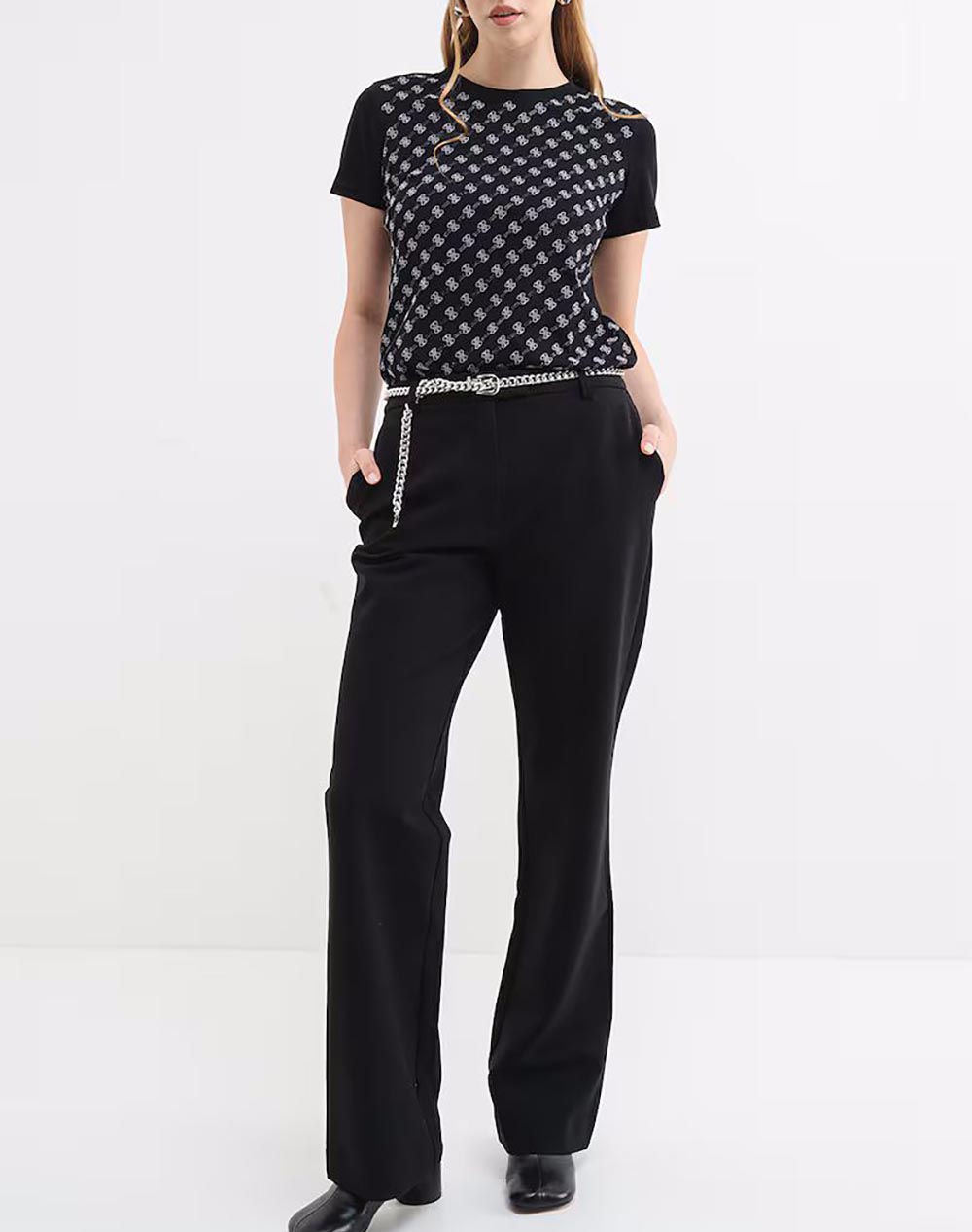 GUESS SS CN 4G ALLOVER TEE BLUZA DE DAMA