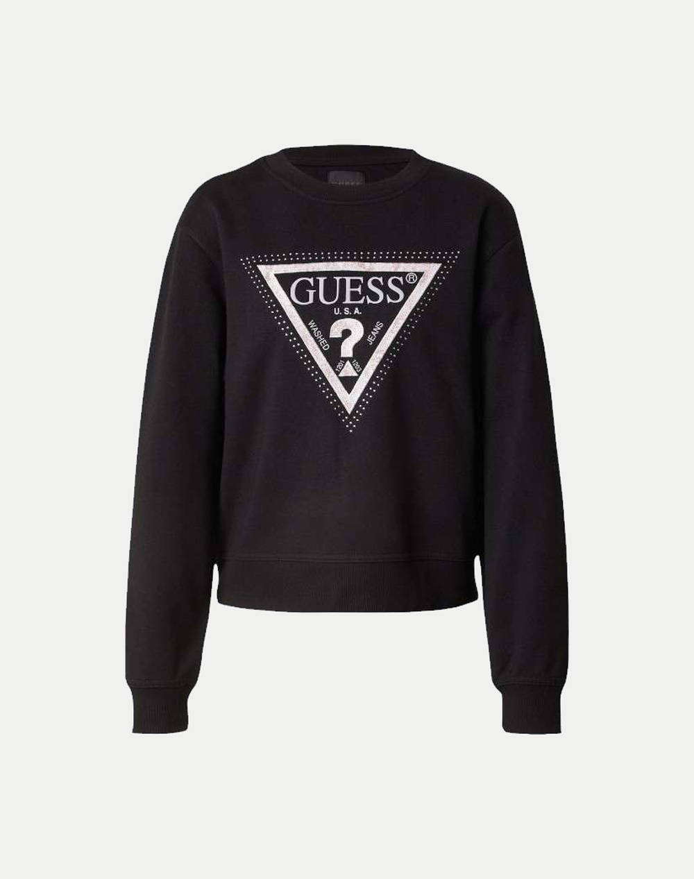 GUESS CN RACHELE TRIANGLE SWEATSHIRT BLUZA DE DAMA