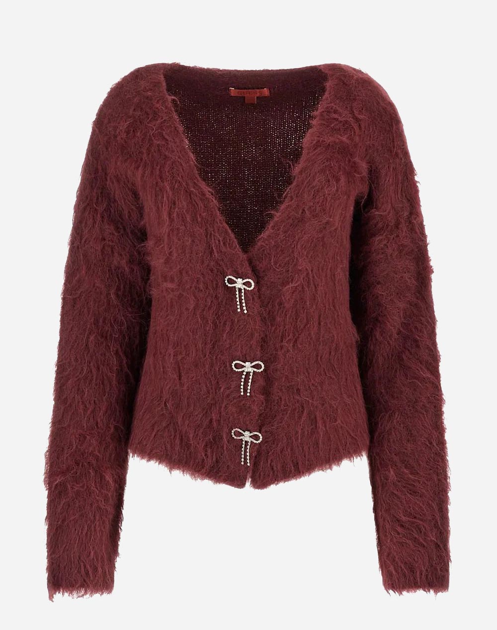 GUESS LS VN TOMIKO BOW BUTTON CARDI PULOVER DE DAMA