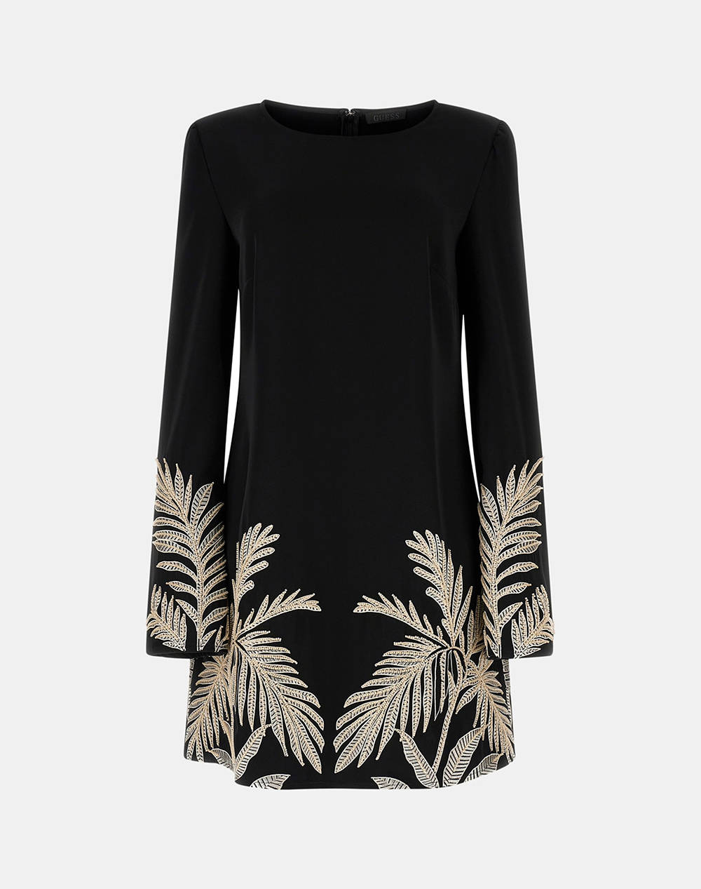 GUESS LS ANGELE PLACED MINI DRESS ROCHIE DE DAMA