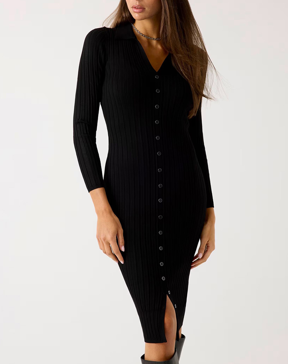 GUESS LS VN RIB MIRANDA SWTR DRS ROCHIE DE DAMA