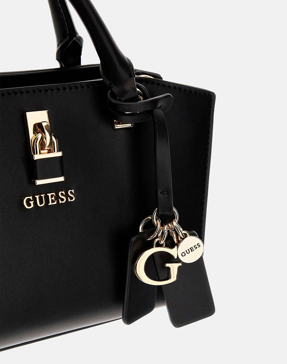 GUESS QUEENSLAND MINI SATCHEL GEANTA DE DAMA (Dimensiuni: 22 x 14 x 8cm.)
