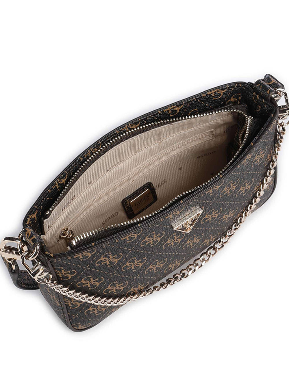 GUESS NOELLE II MINI TP ZP SHLDR BAG GEANTA DE DAMA (Dimensiuni: 22 x 14 x 4cm.)