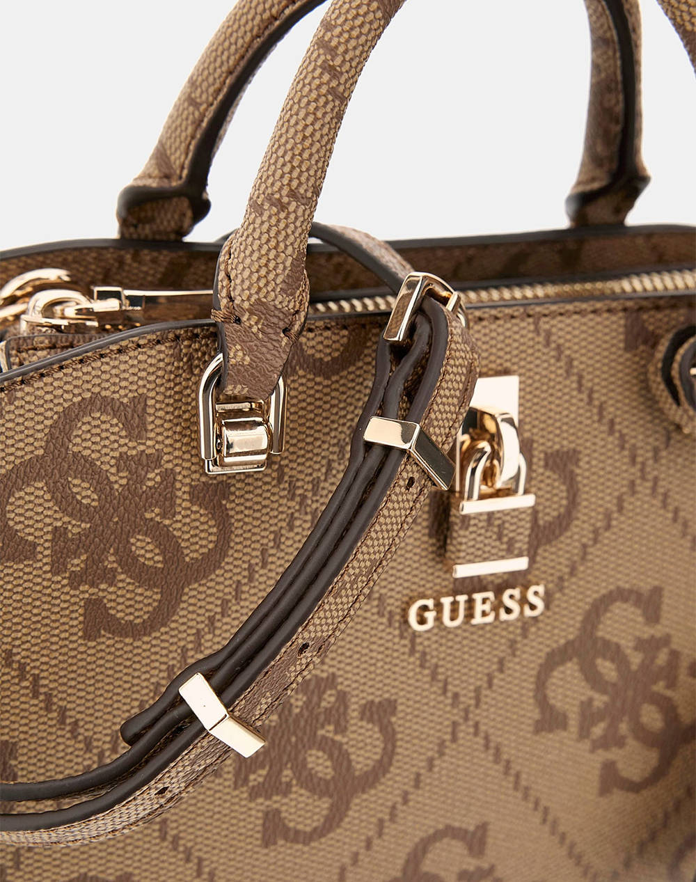 GUESS QUEENSLAND MINI SATCHEL GEANTA DE DAMA (Dimensiuni: 22 x 14 x 8cm.)