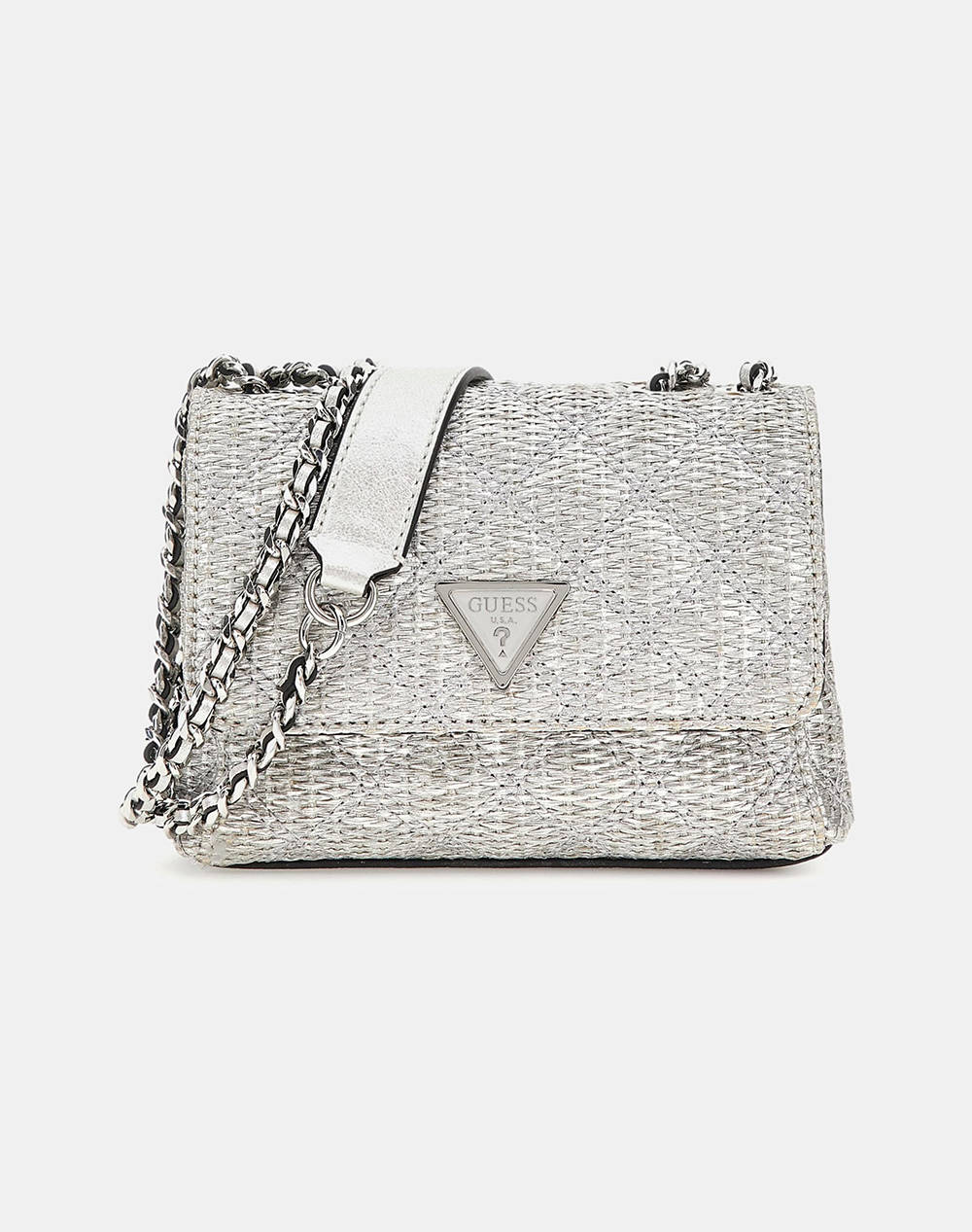 GUESS GIULLY II MINI 2 COMP CVRT FLP GEANTA DE DAMA (Dimensiuni:18 x 12 x 6cm.)