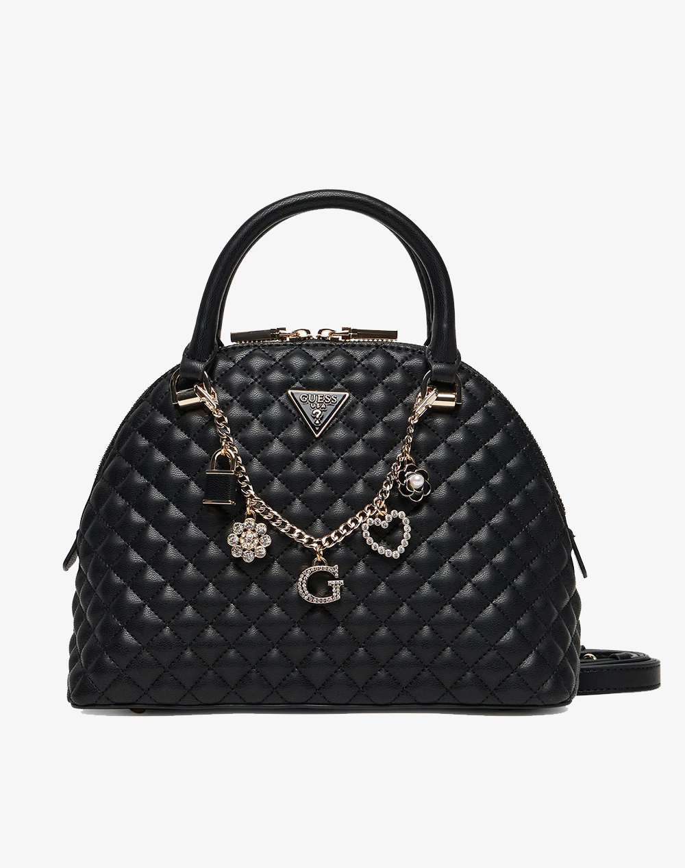 GUESS EVERLEE DOME SATCHEL GEANTA DE DAMA