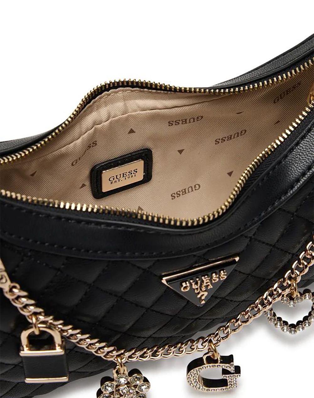 GUESS EVERLEE TOP ZIP SHOULDER BAG GEANTA DE DAMA