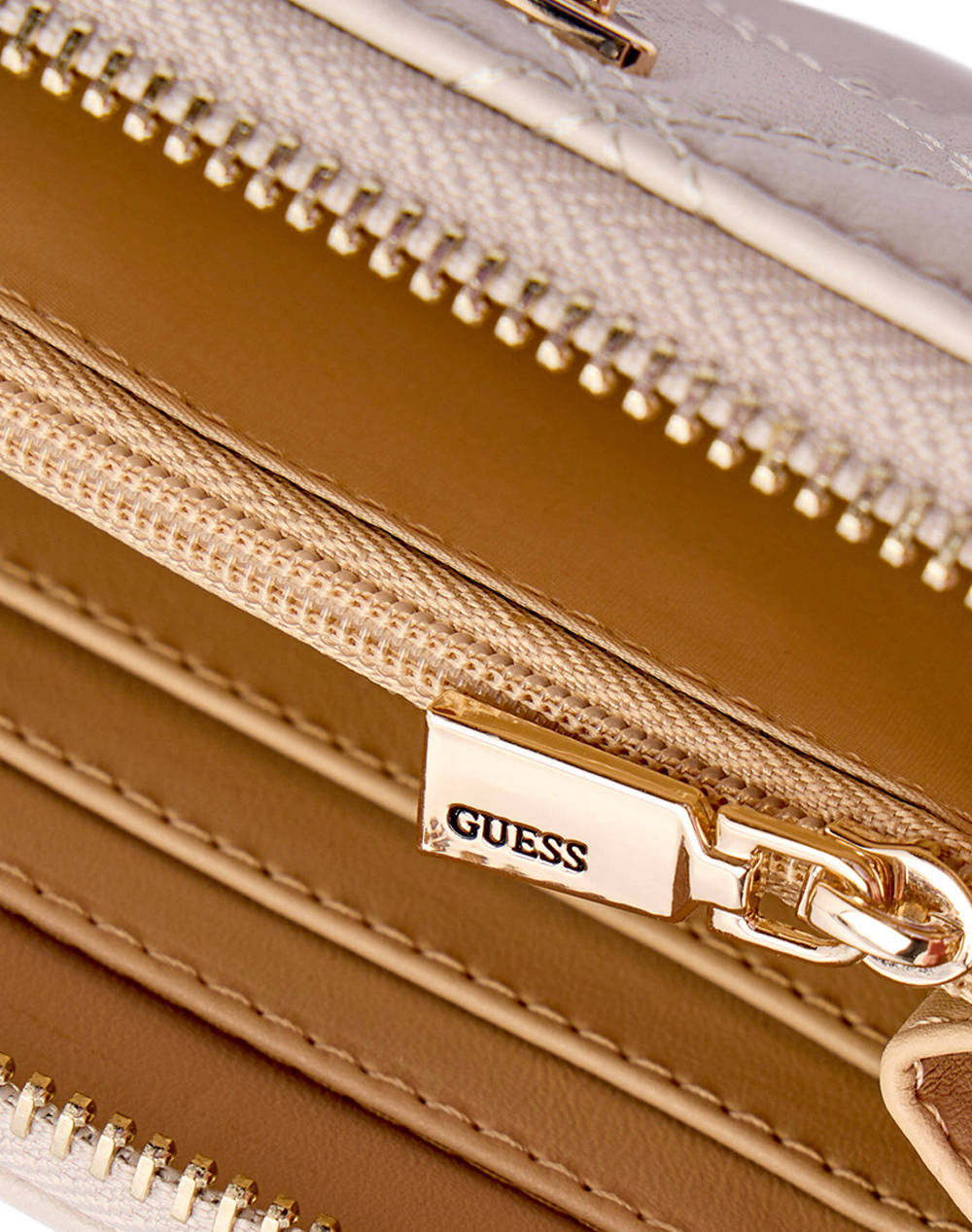 GUESS GIULLY II SLG MED ZIP AROUND PORTOFEL DE DAMA (Dimensiuni: 14 x 9 x 3cm.)