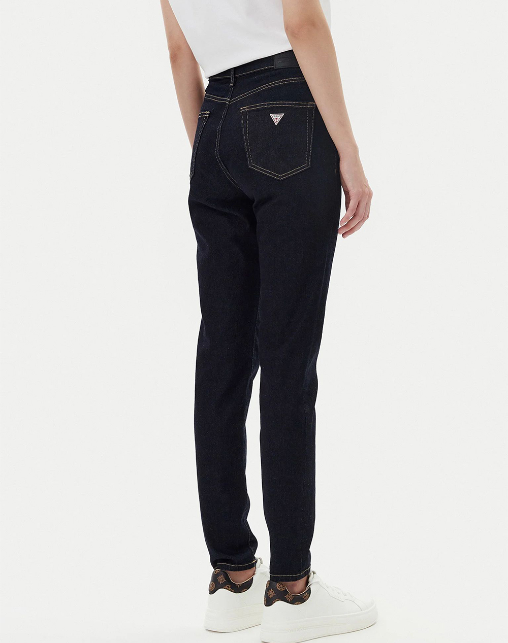 GUESS JEANS GJ G05 HIGH RISE SKI - ECO RECY CO DAWSON STR INDIGO PANTALONI DE DAMA