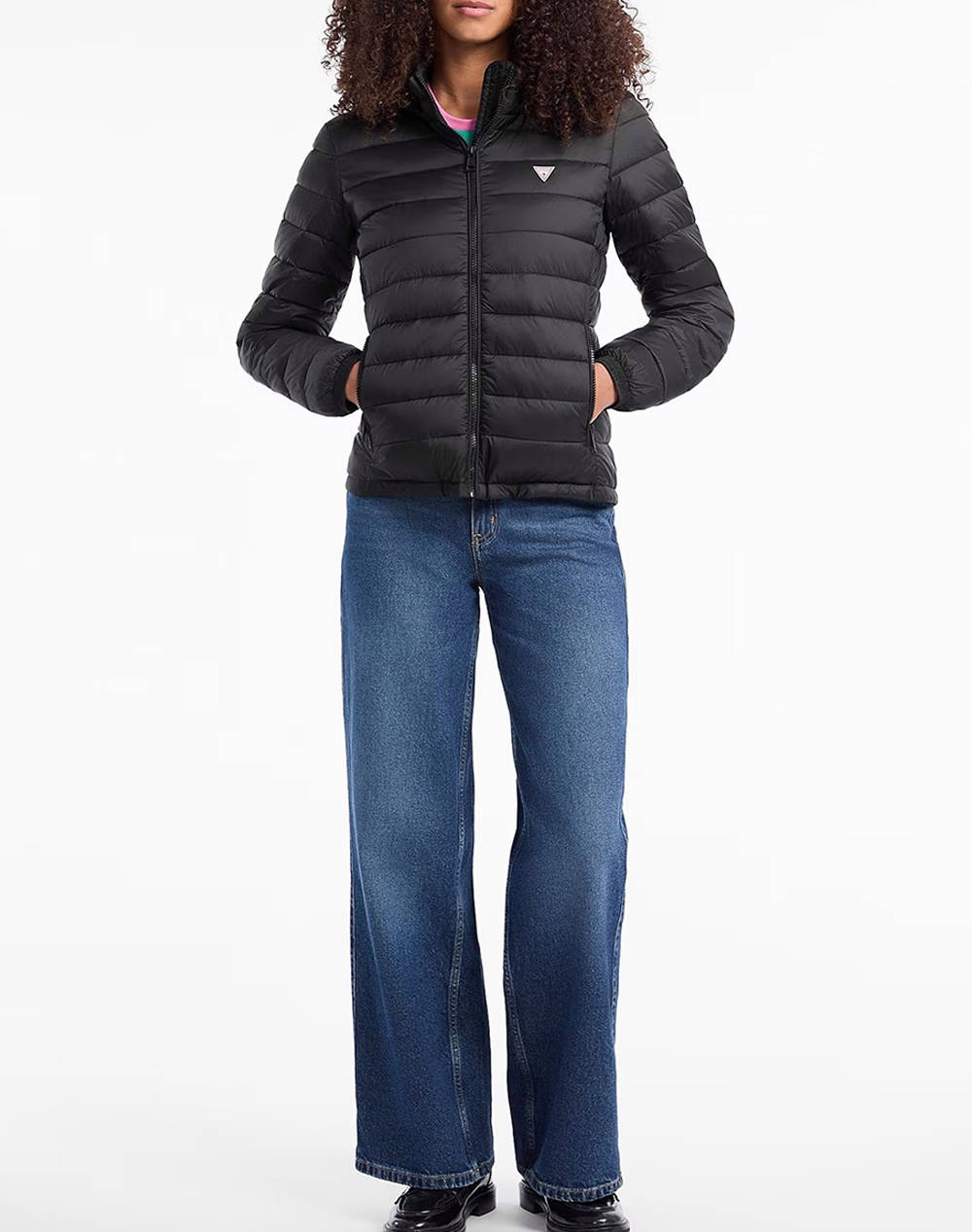 GUESS JEANS GJ HOODED PUFFER GEACA DE DAMA