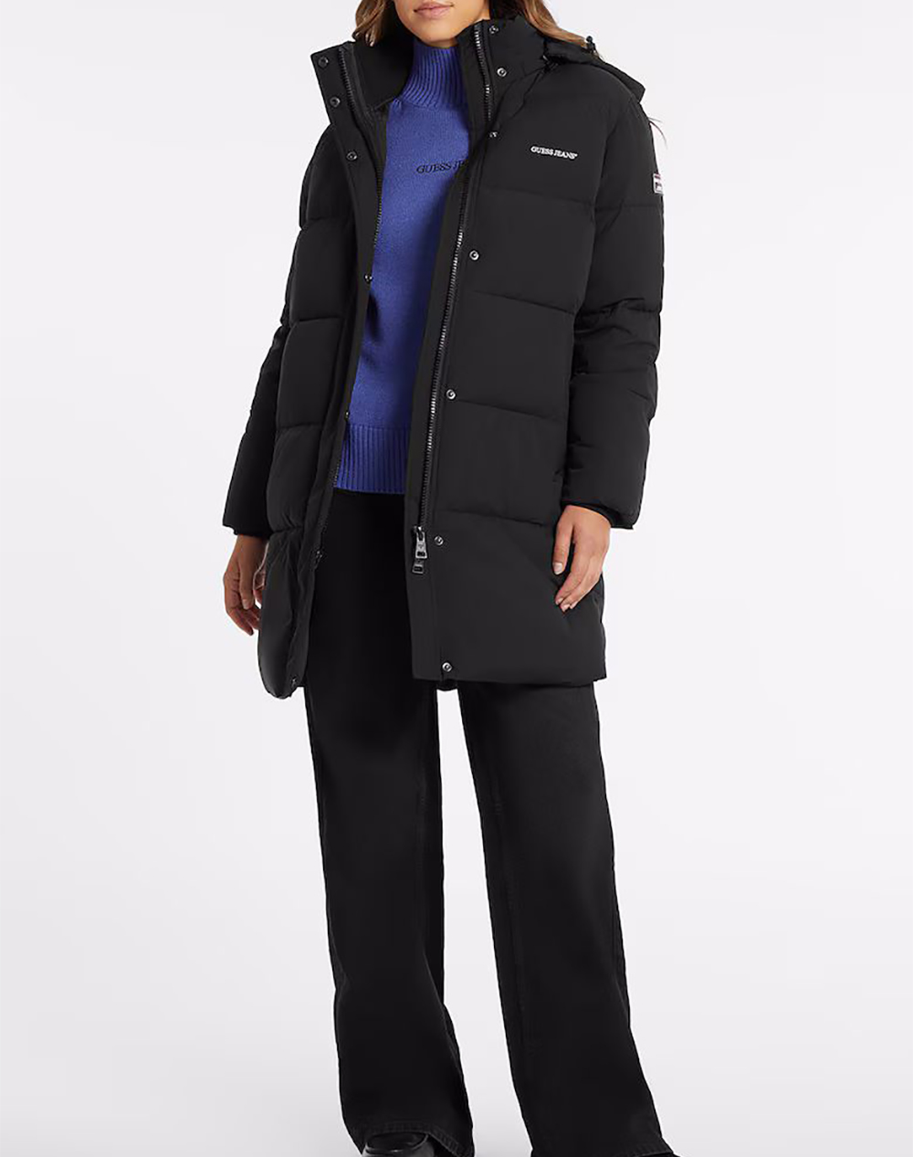 GUESS JEANS GJ MID LENGHT PUFFER JKT GEACA DE DAMA