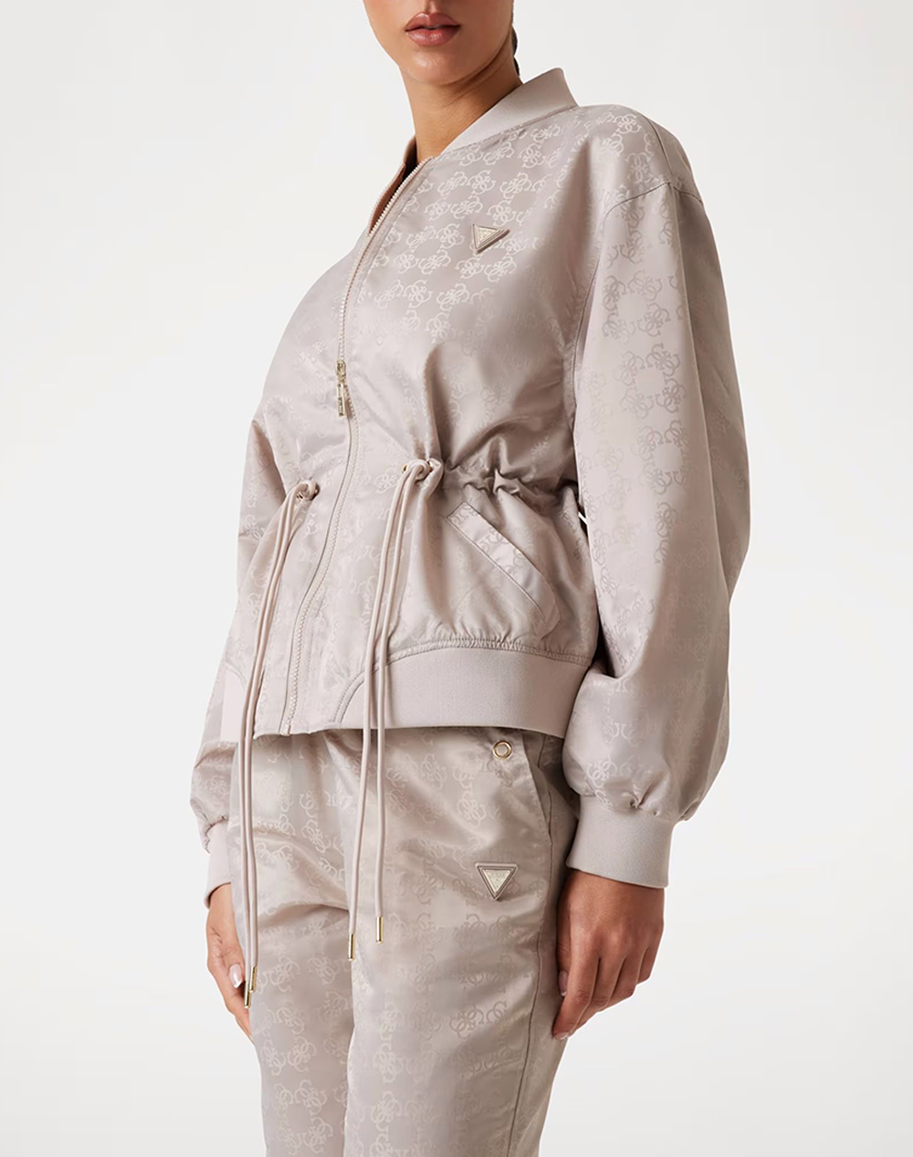 GUESS JEANS 4G AOP FULL ZIP JACKET GEACA DE DAMA