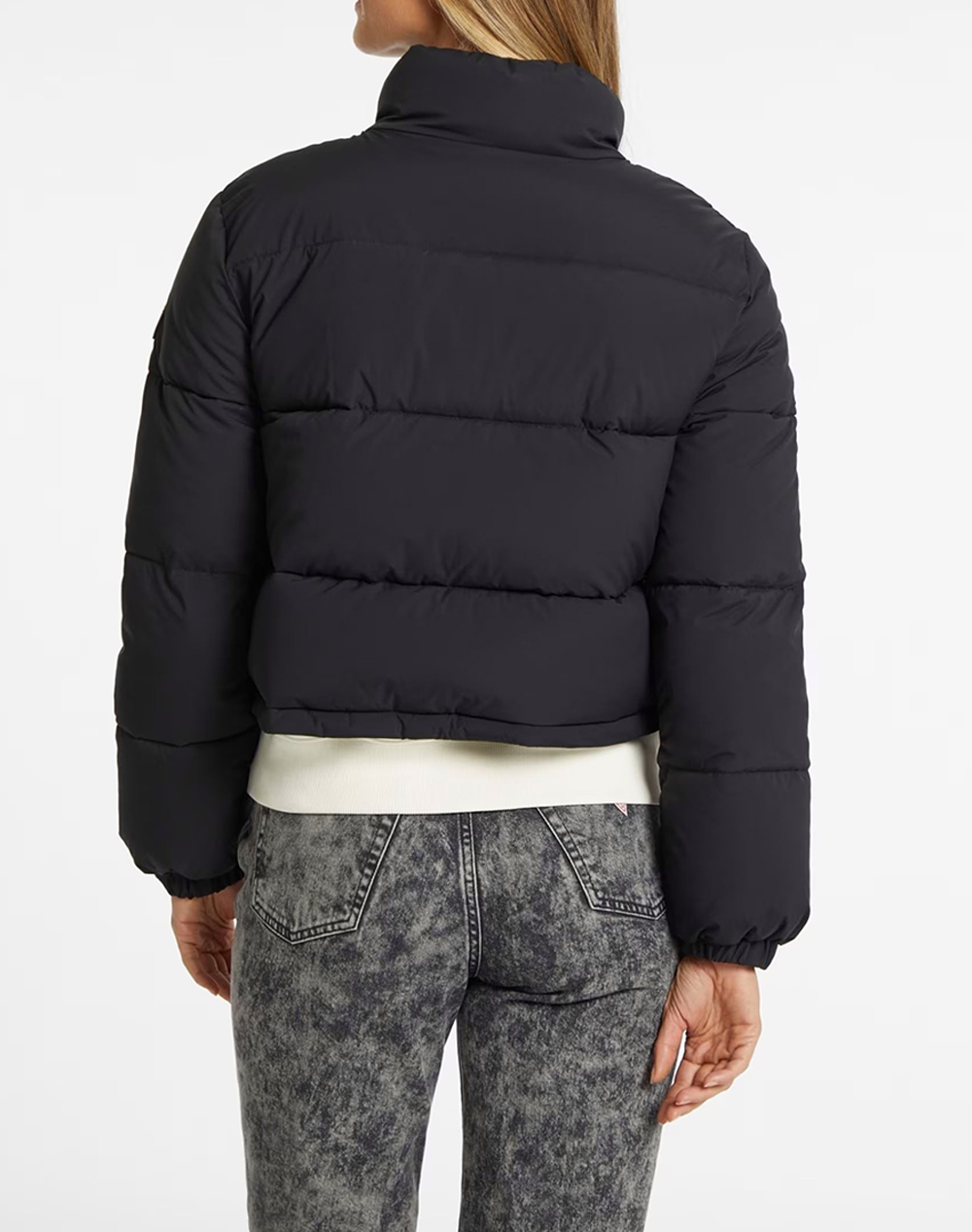 GUESS JEANS GJ CROPPED PUFFER GEACA DE DAMA