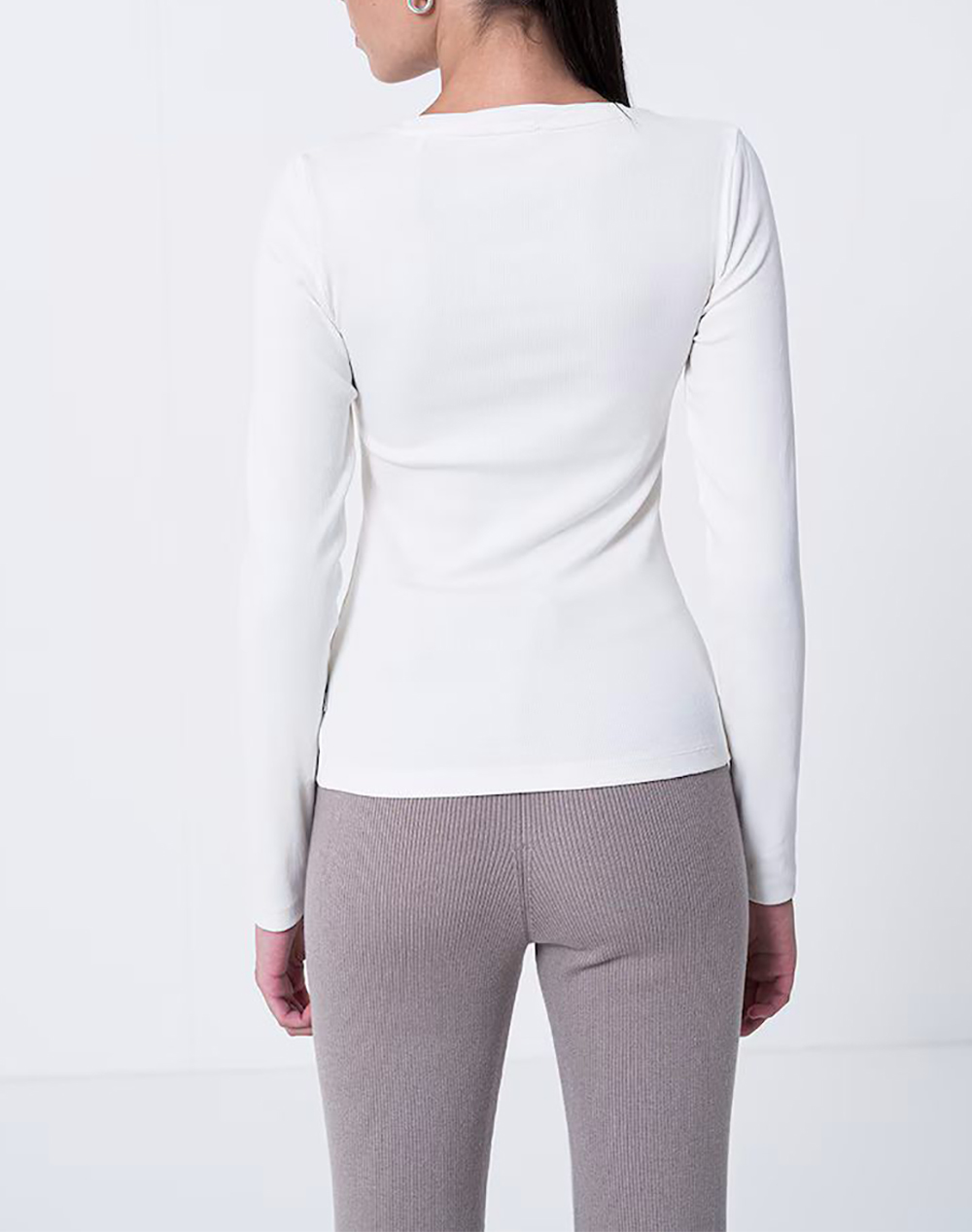 GUESS JEANS GJ LS CN EMBRO SLIM TOP BLUZA DE DAMA