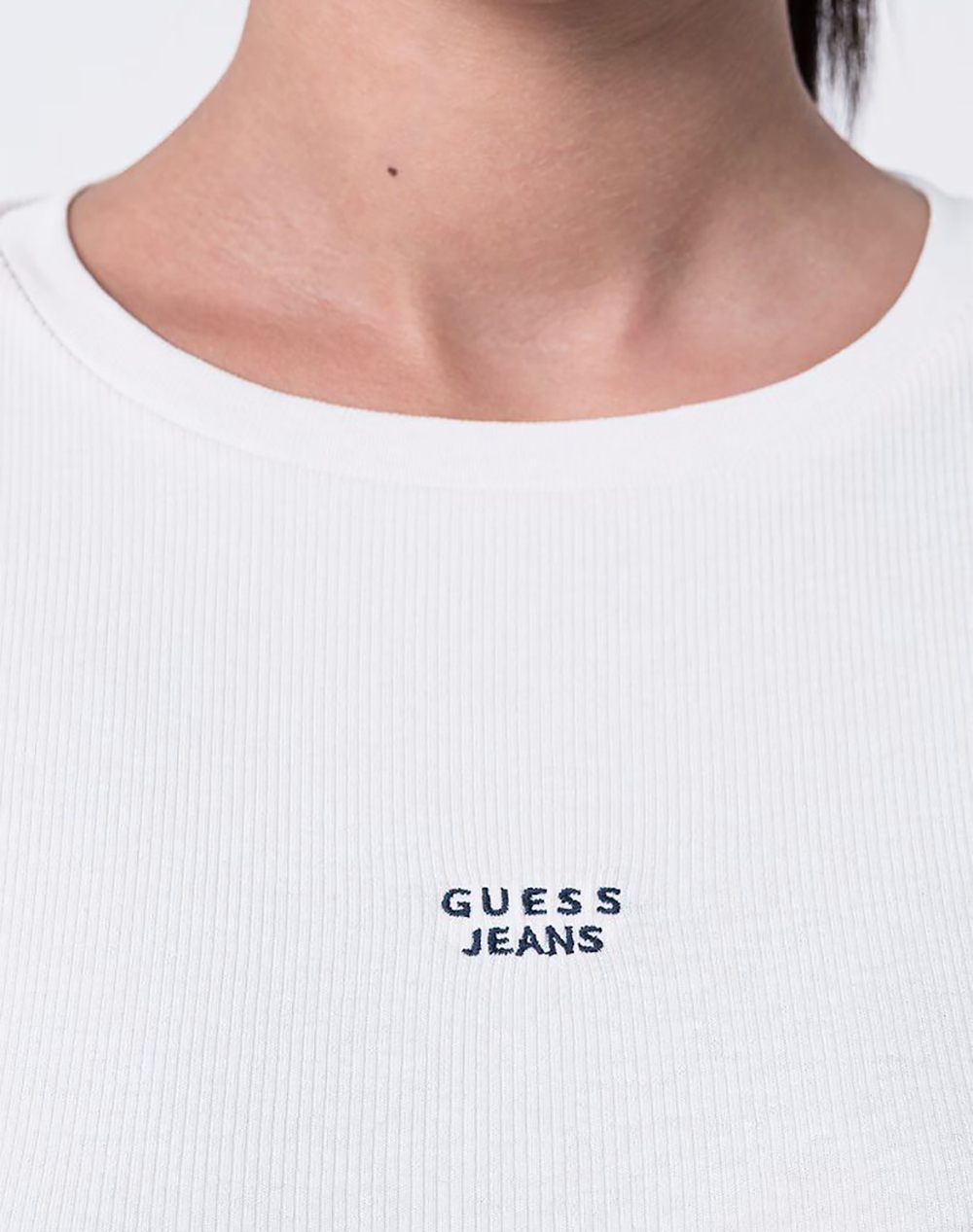 GUESS JEANS GJ LS CN EMBRO SLIM TOP BLUZA DE DAMA