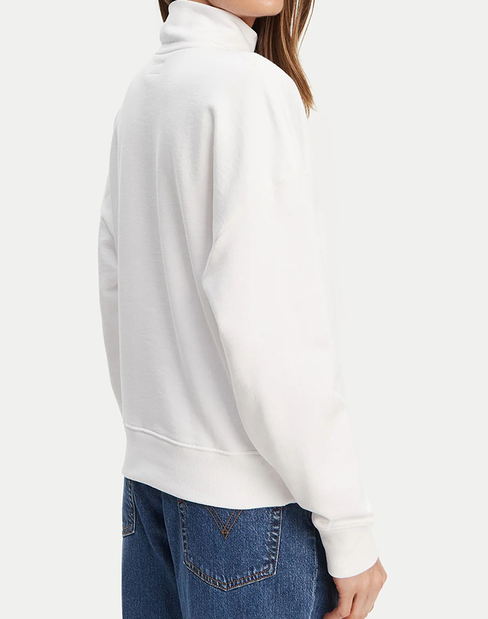 GUESS JEANS GJ DARK HALF ZIP SWEAT HANORAC DE DAMA