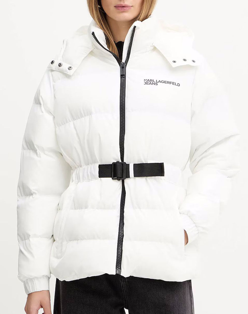 KARL LAGERFELD JEANS KLJ BELTED PUFFER