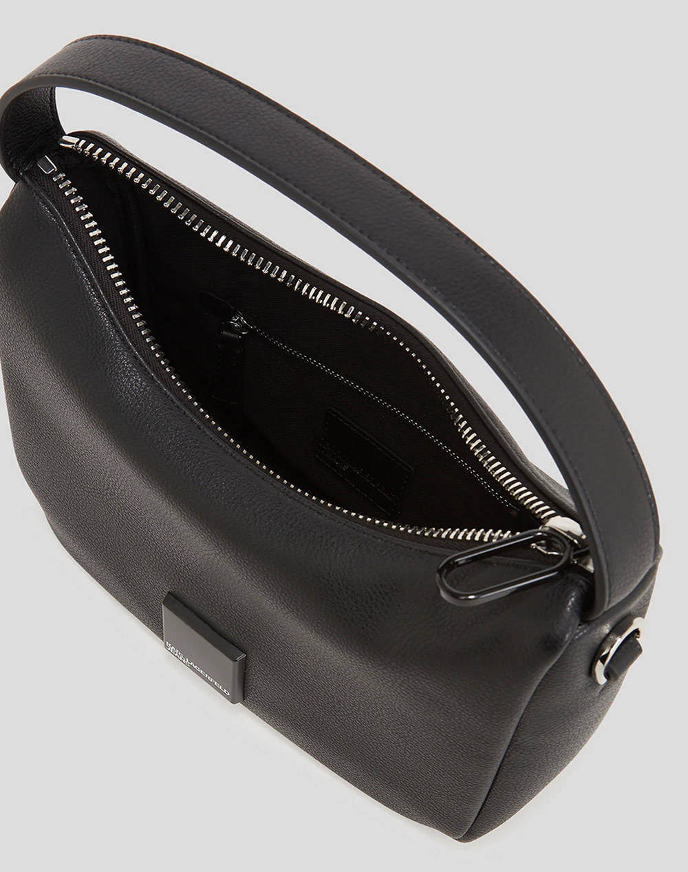 KARL LAGERFELD JEANS KLJ BOX LOGO SOFT MINI HOBO (Dimensiuni: 24 x 16 x 8.5cm)