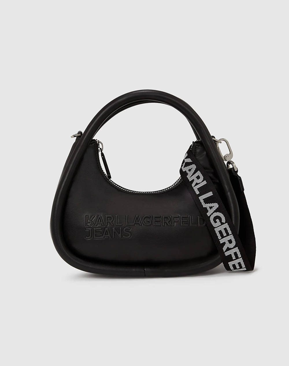 KARL LAGERFELD JEANS KLJ PUFFY PU TOP HANDLE (Dimensiuni: 25 x 11/18 x 9cm.)