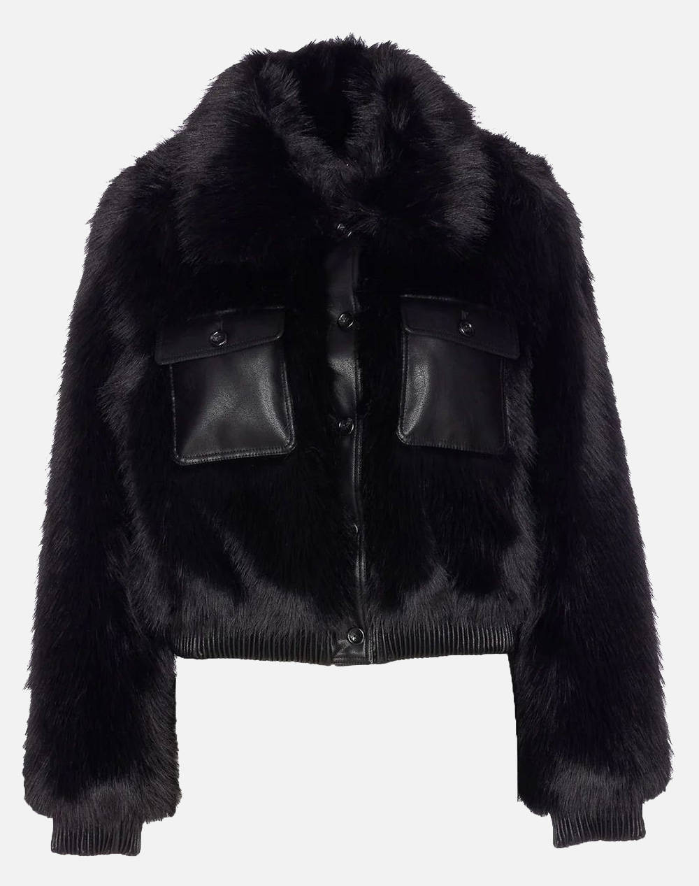 LIU JO BLACK_CF5C21_BLOUSON C/ DETTAGLIO GEACA DE DAMA