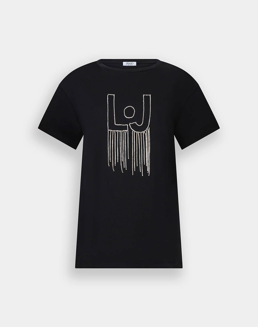 LIU JO DENIM_UF5J15_T-SHIRT MODA M/C BLUZA DE DAMA