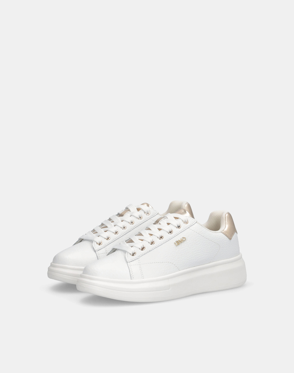 LIU JO SPORT BABOL 01 - SNEAKER TUMBLED LEATHER INCALTAMINTE DE DAMA