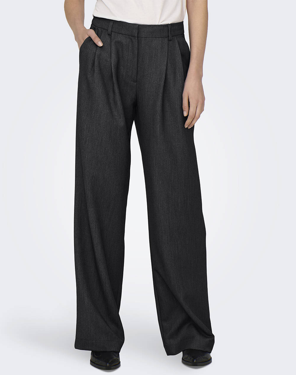 ONLY ONLHATTIE HW PLEAT STR PANT TLR NOOS