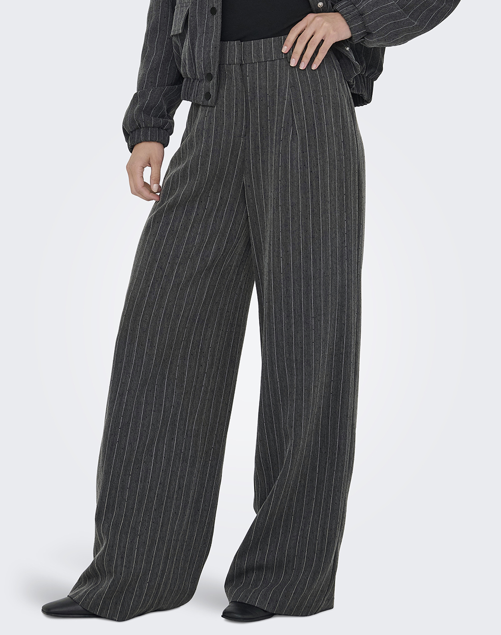 ONLY ONLSIGA LIFE HW HB RHINE WIDE PANT TLR