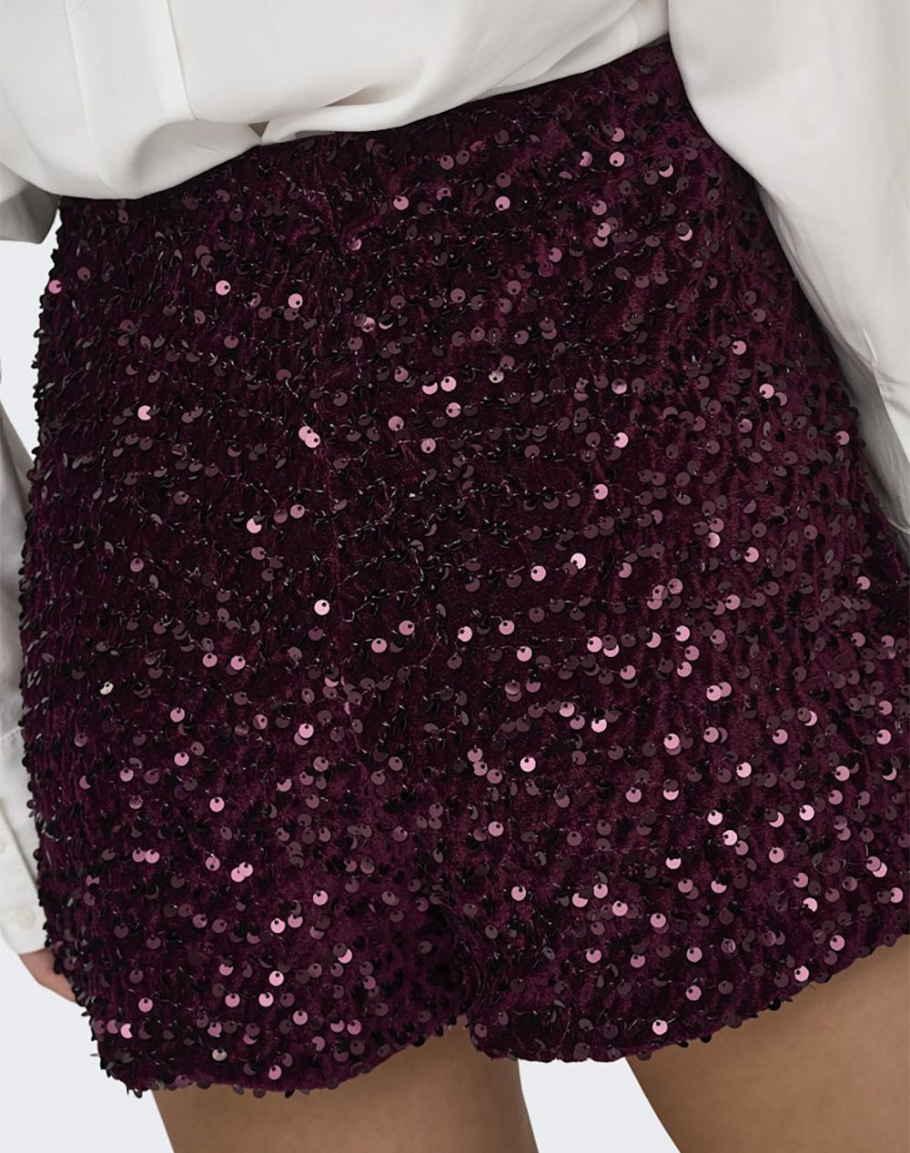 ONLY ONLANIKA HW SEQUINS SKORT WVN