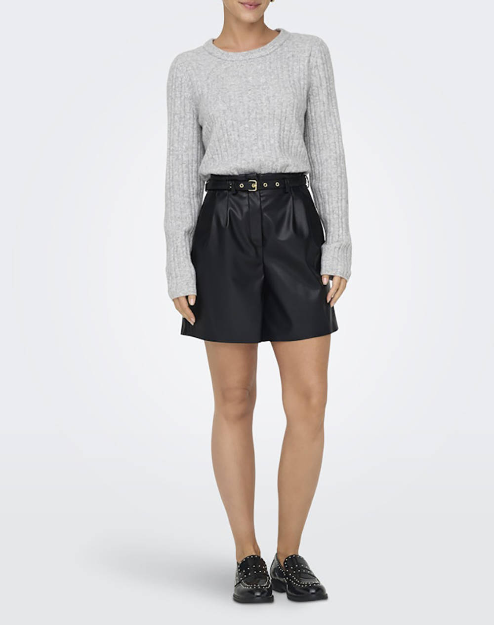 ONLY ONLHEIDI FAUX LEATHER SHORTS OTW NOOS