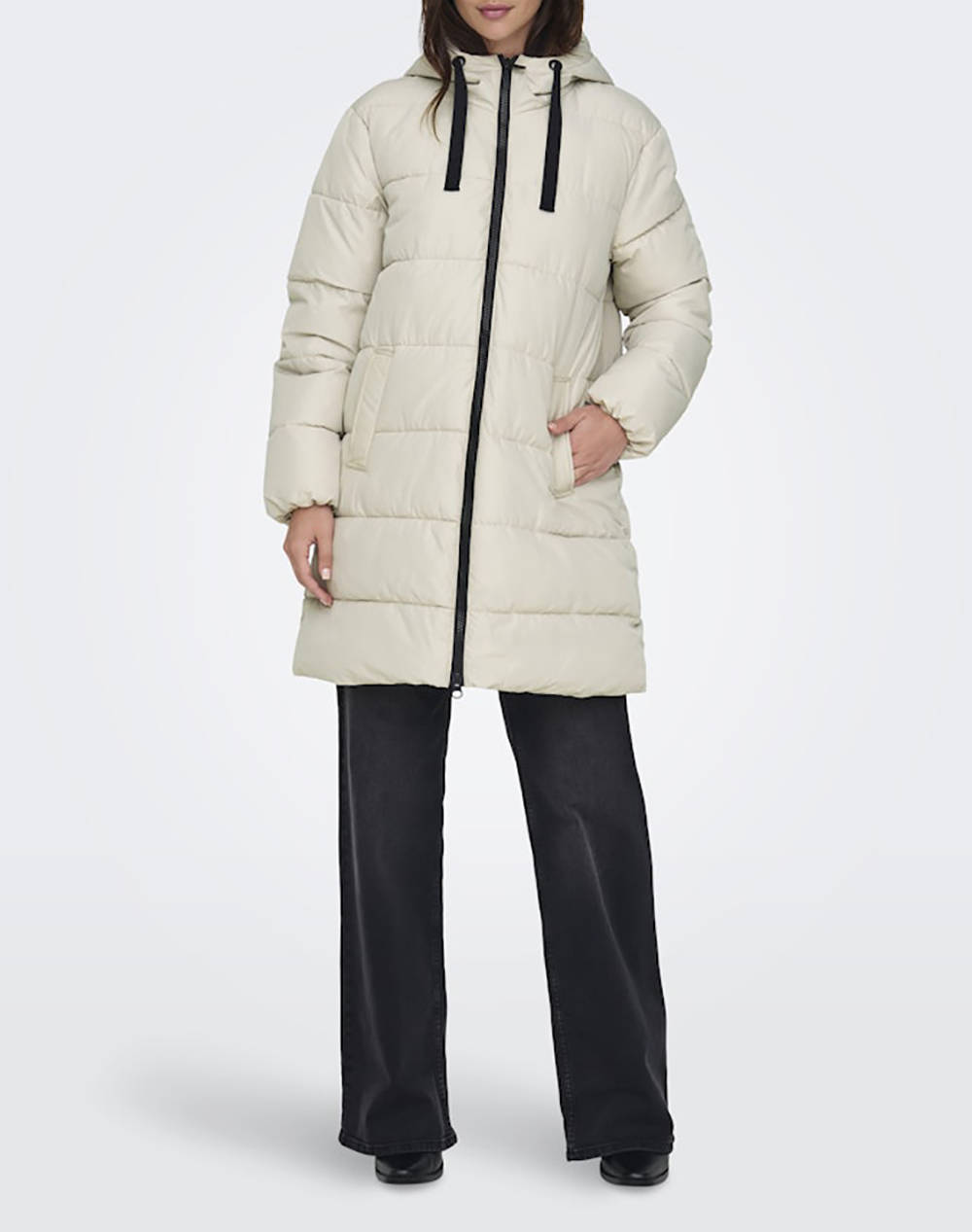 ONLY ONLCLAIR PUFFER HOOD COAT CC OTW
