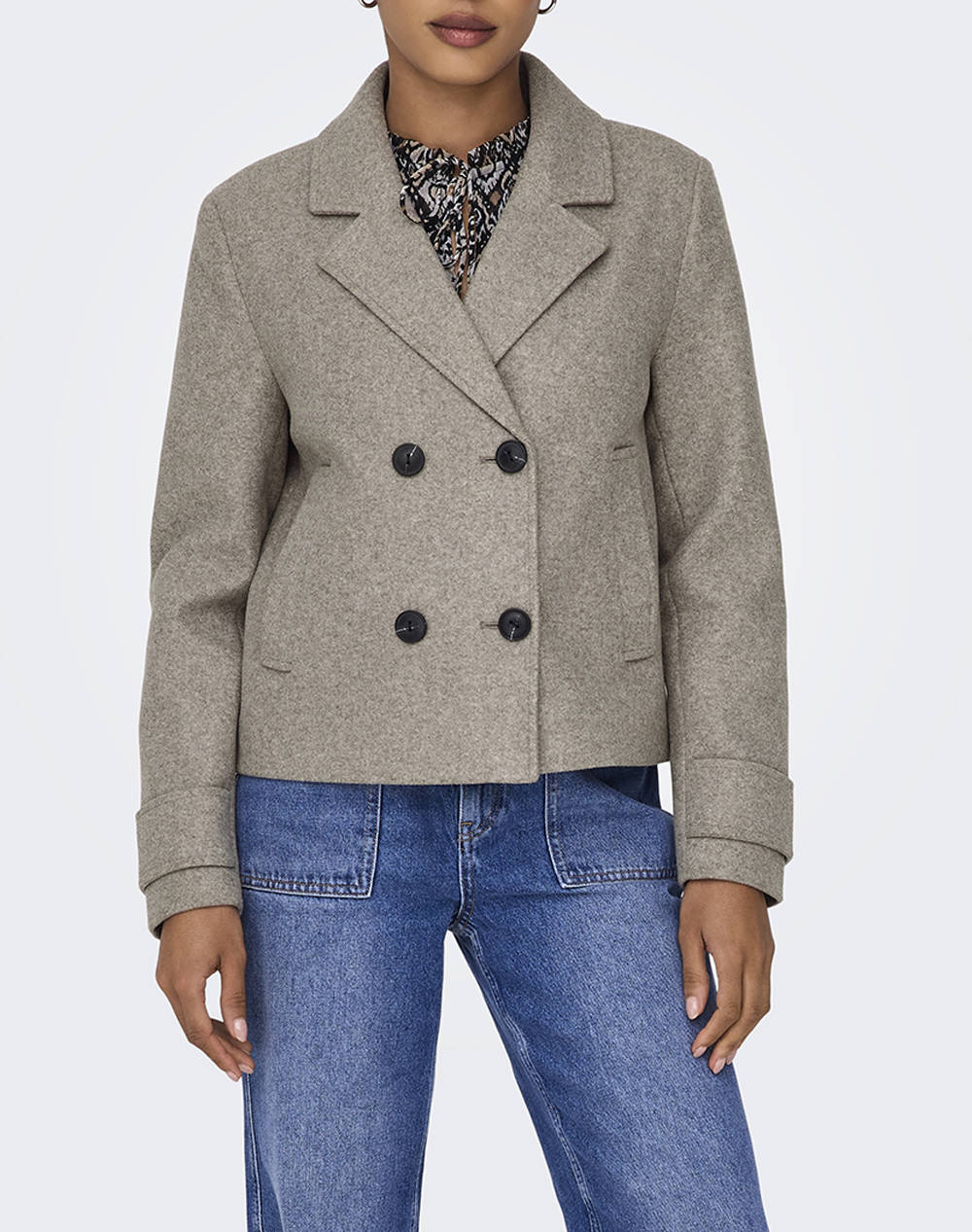 ONLY ONLFREJA LIFE SHORT DB JACKET OTW NOOS