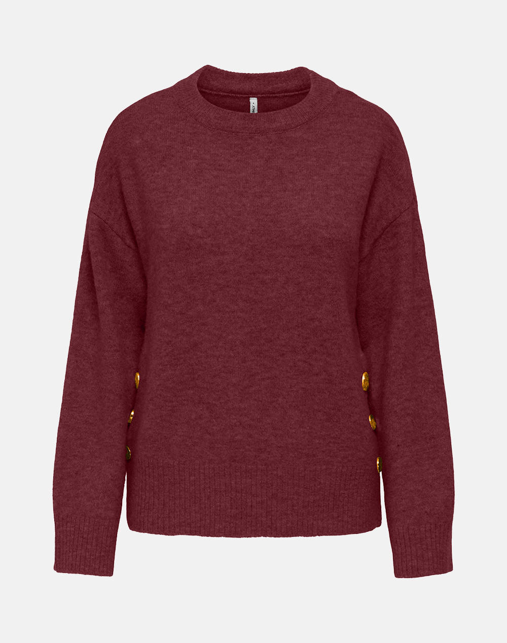 ONLY ONLRENE LIFE LS BUTTON O-NECK CC KNT