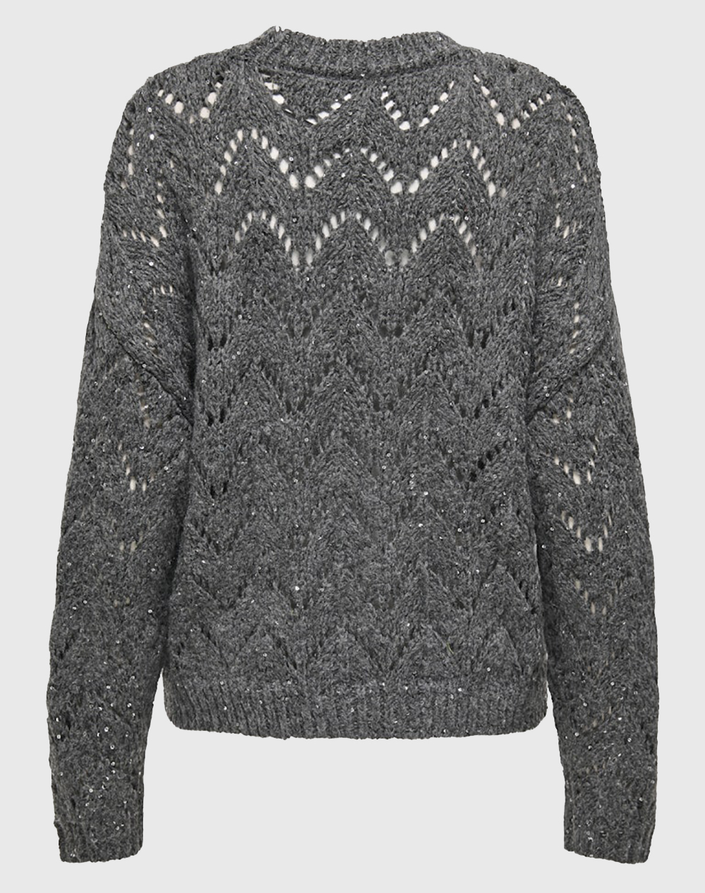 ONLY ONLLOUISIANA LS SEQUINS O-NECK KNT