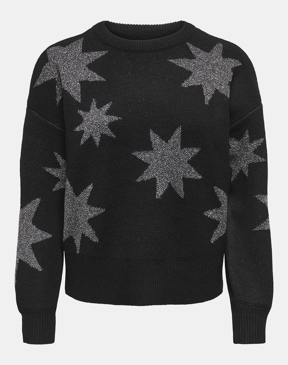 ONLY ONLROSIE LS O-NECK GLITTER KNT