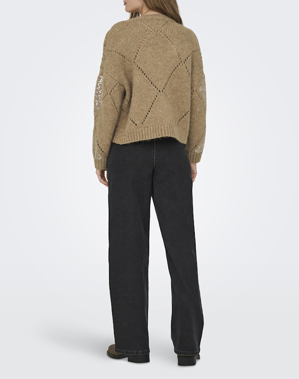 ONLY ONLKANSAS LIFE LS SEQUINS O-NECK KNT