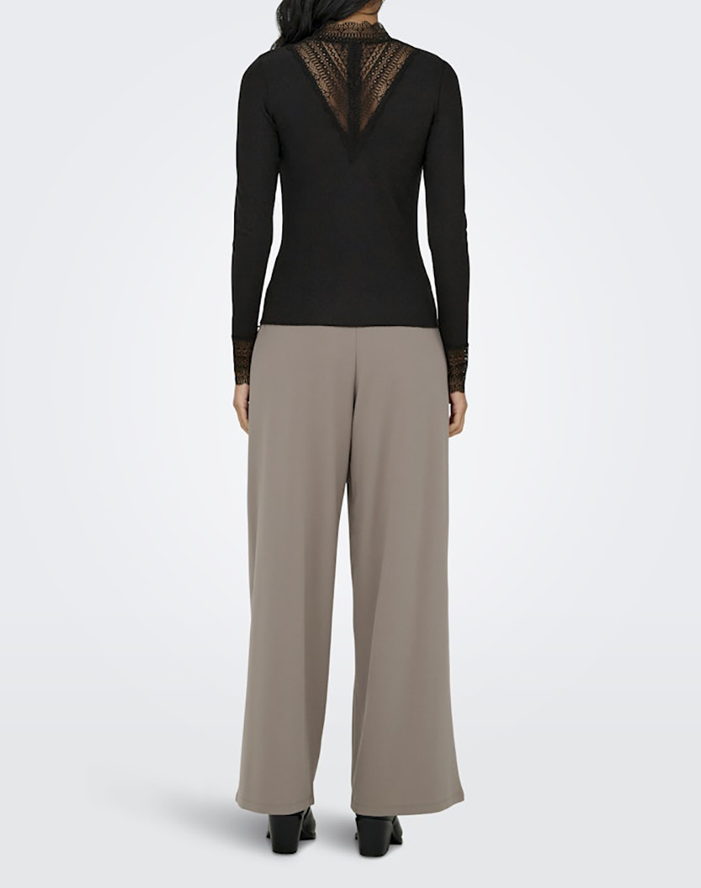 ONLY ONLTILDE GLITTER L/S HIGHNECK TOP JRS