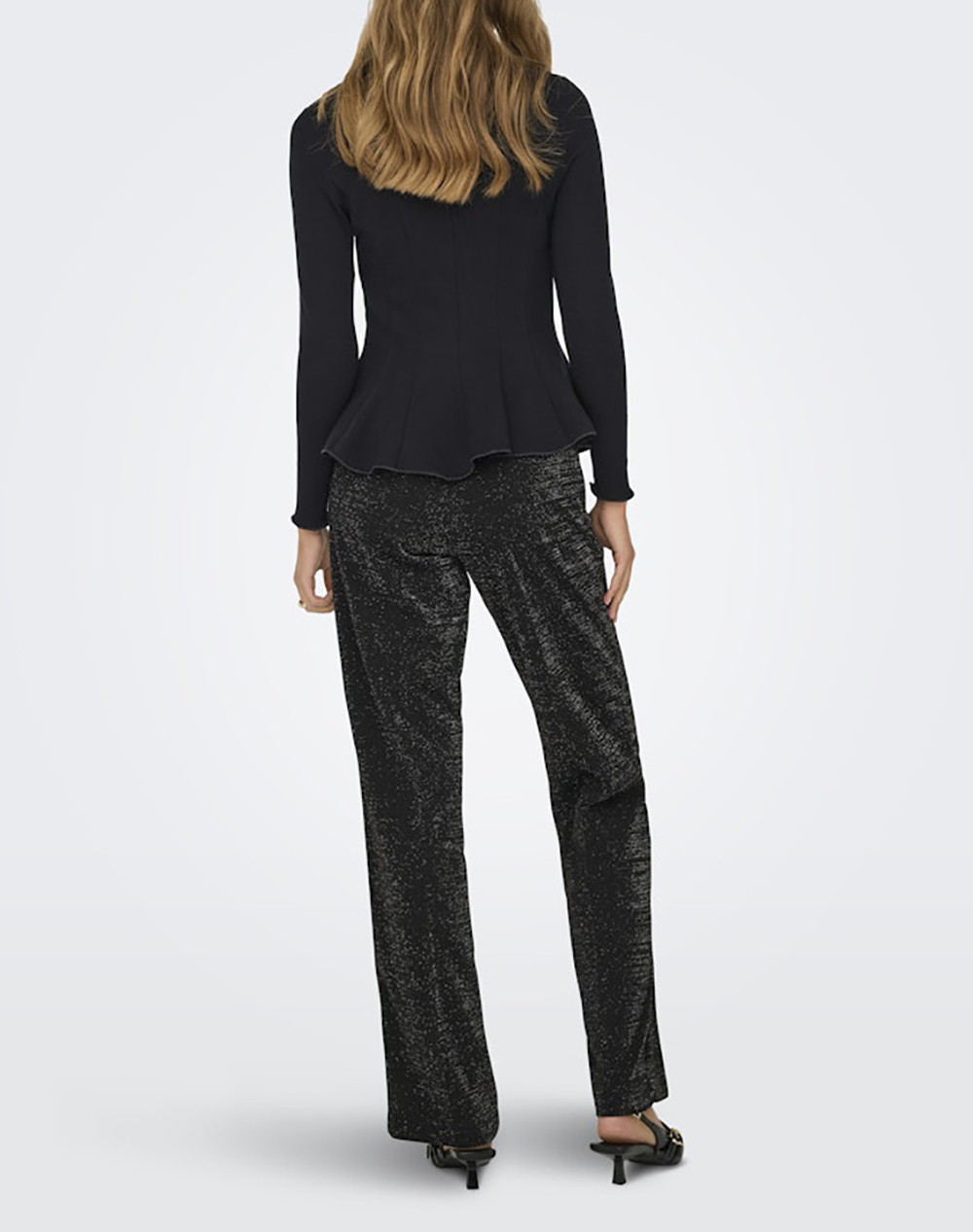 ONLY ONLKENYA L/S PEPLUM TOP JRS NOOS