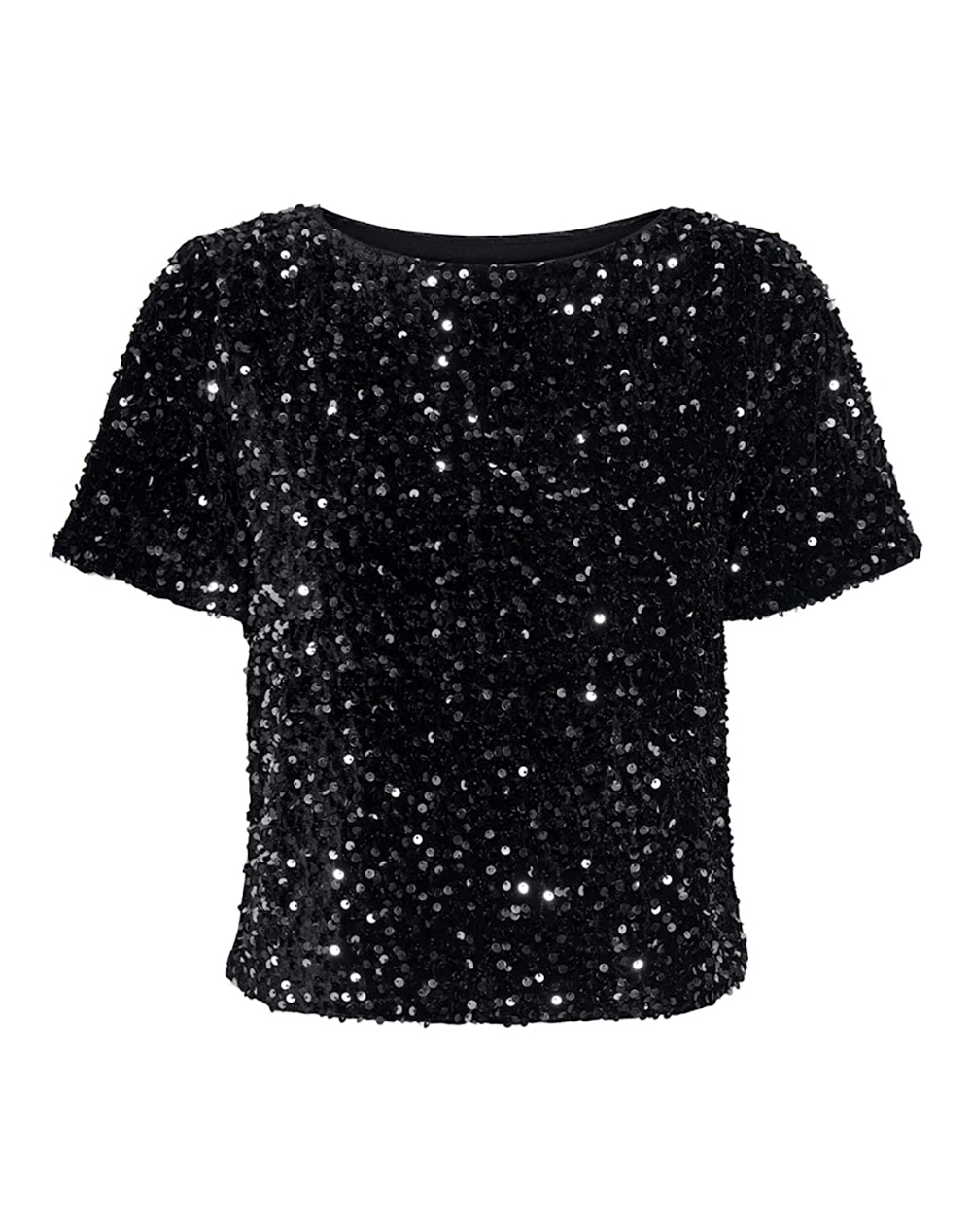 ONLY ONLANIKA SS SEQUINS BOAT TOP WVN